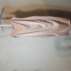 Fashion Nova Blush Satin Dress